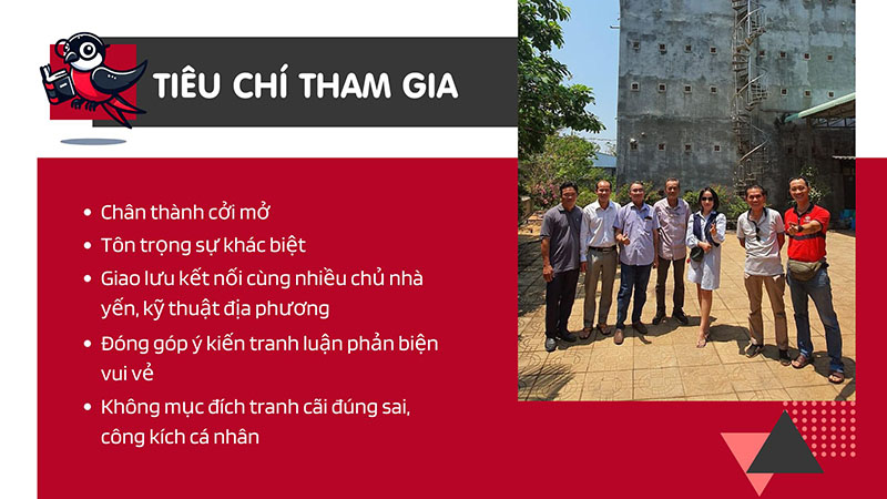 Tiêu chí tham gia workshop