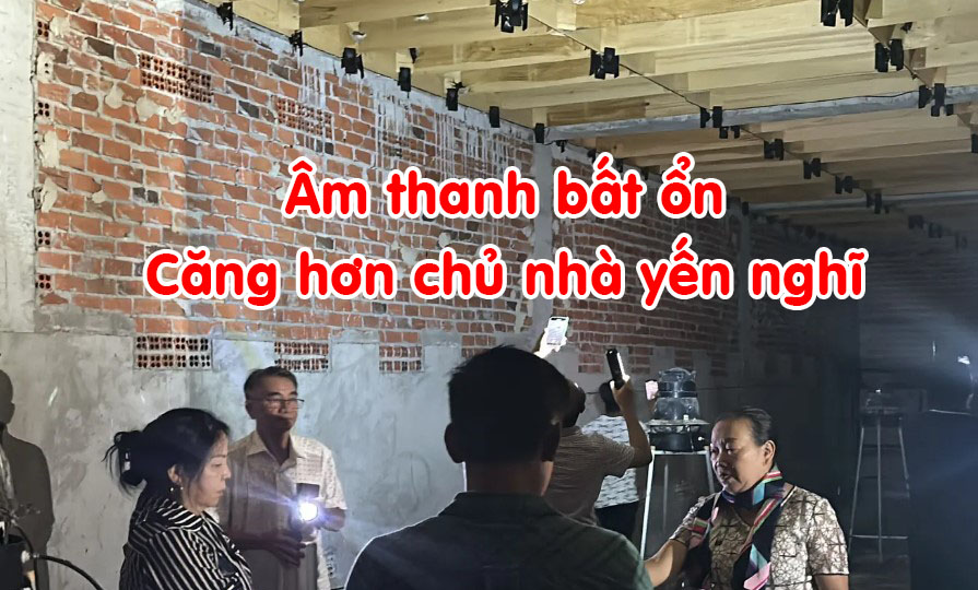 Âm thanh bất ổn căng hơn chủ nhà yến đã nghĩ