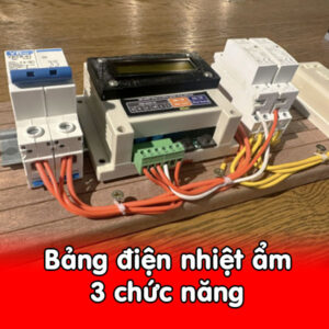 Bảng điện nhiệt ẩm 3 chức năng cho nhà yến