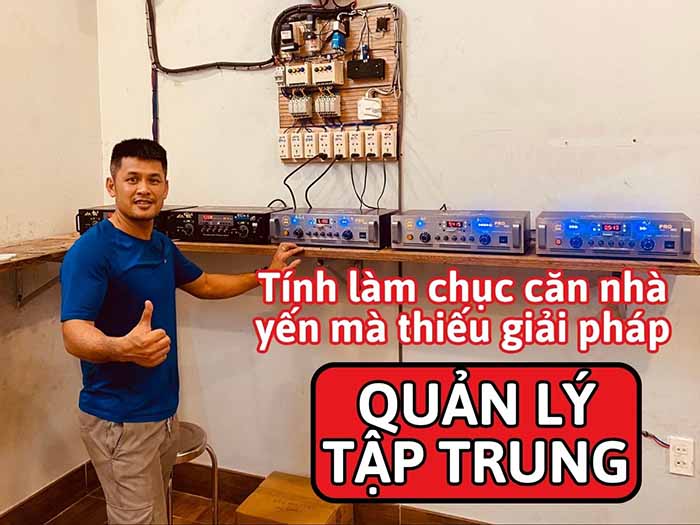 Quản lý tập nhà yến - PLC công nghiệp