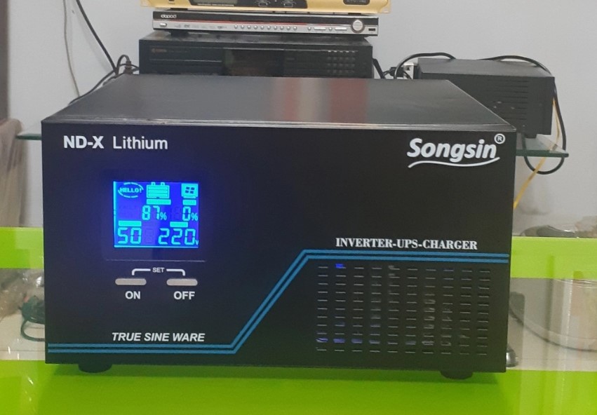 Bộ lưu điện nhà yến - UPS SongSin Lithium 1000VA
