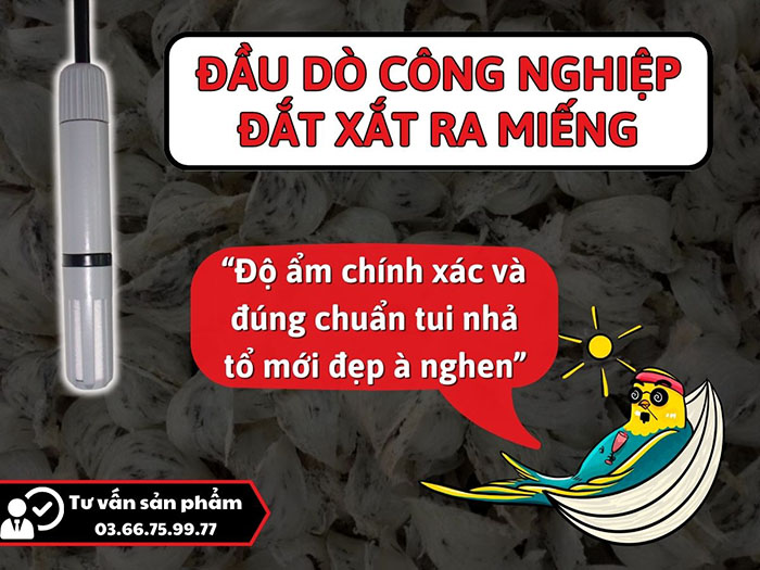 Đầu dò công nghiệp dành cho nhà yến