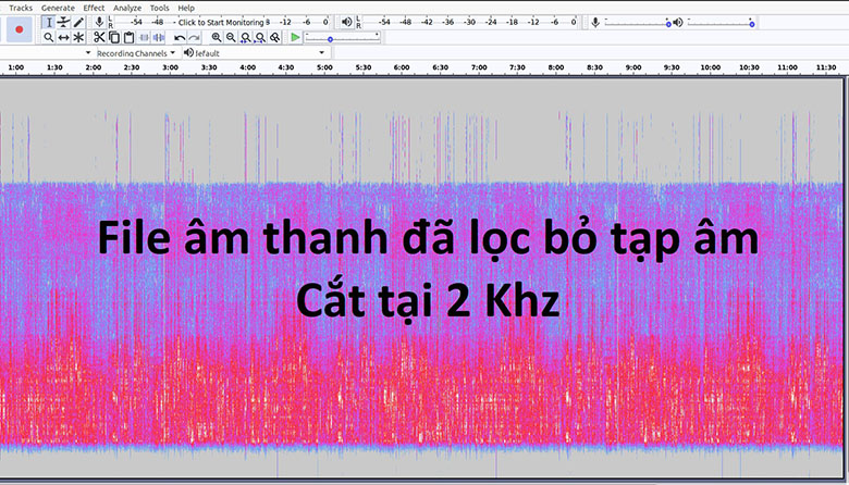 File âm thanh đã lọc bỏ tạp âm