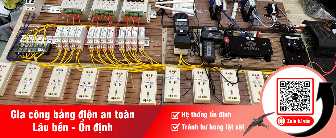 Gia công bảng điện
