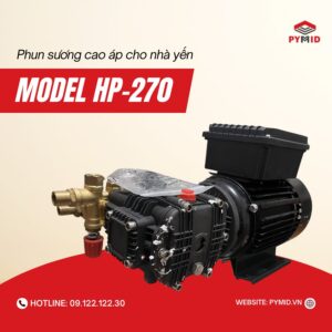 Máy phun sương cao áp HP270 - Huteco