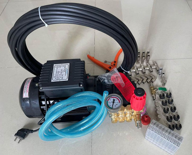 máy phun sương cao áp Hp-1100 Huteco dành cho nhà yến