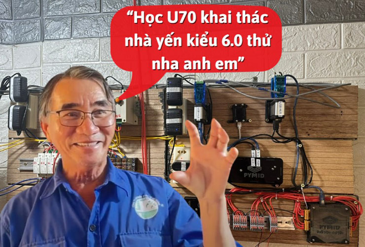 Vận hành nhà yến U70