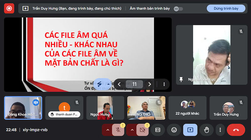 Workshop vận hành nhà yến